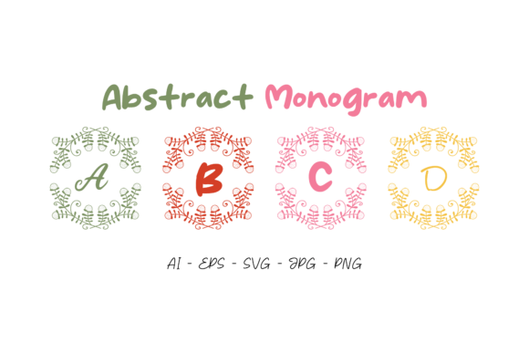 Download Abstract Monogram - Premium Resources