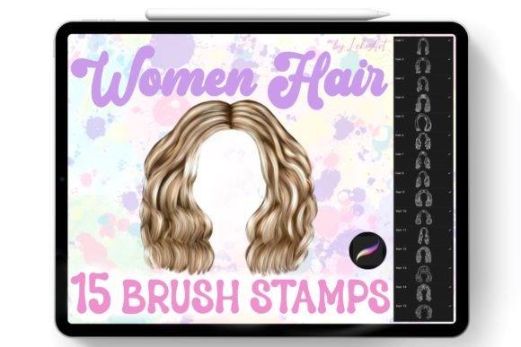 Download Hair Brush Stamp Procreate - Brush stamp procreate Collection