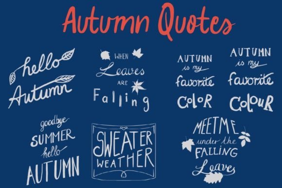 Download Autumn/Fall Procreate Bundle - Fall Collection
