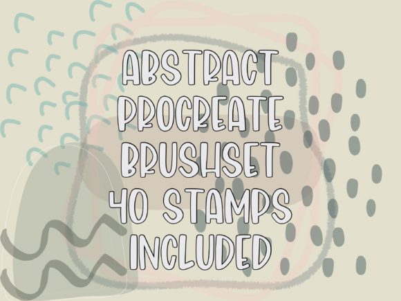 Download Abstract Stamps Procreate Brushset - Abstract Collection