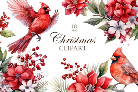 Download Watercolor Christmas Clipart. - Christmas clipart Collection