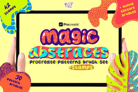 Download Magic Abstracts | Procreate Brushes - Abstract Collection