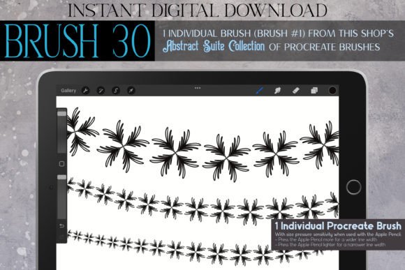Download Procreate Brush #30 – Abstract Suite - Abstract Collection