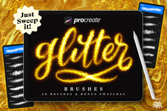 Download Procreate Glitter Brushes - Procreate glitter brushes Collection