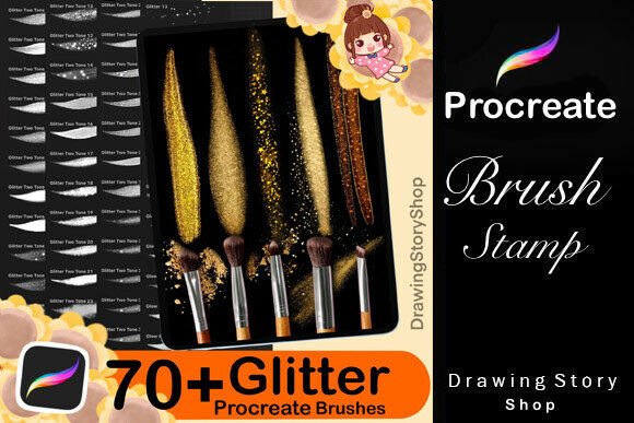 Download 70+ Procreate Glitter Brushes - Procreate glitter brushes Collection