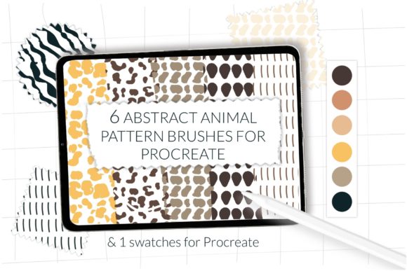 Download Animal Print Procreate, Abstract Brushes - Abstract Collection